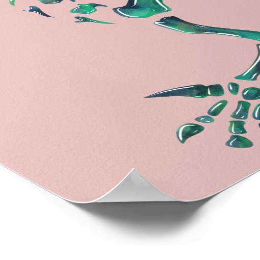 Opal Iguanodon Dinosaur Poster (Hoek)