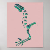 Opal Iguanodon Dinosaur Poster (Voorkant)