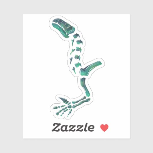 Opal Iguanodon Dinosaur Sticker (Vel)