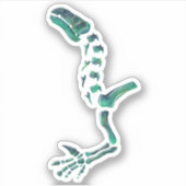Opal Iguanodon Dinosaur Sticker (Voorkant)
