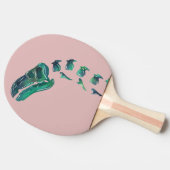 Opal Iguanodon Dinosaur Tafeltennisbatje (Zijkant)
