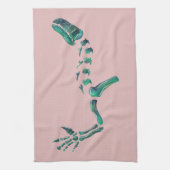 Opal Iguanodon Dinosaur Theedoek (Verticaal)