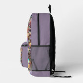 Opal Iridescent Rose School Backpack Bedrukte Rugzak (Rechts)