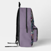 Opal Iridescent Rose School Backpack Bedrukte Rugzak (Links)
