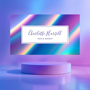 Opal iriserende QR Code Beauty Pro's Visitekaartje