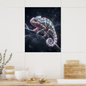 Opal Kameleon Holo Tak Poster (Keuken)