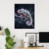 Opal Kameleon Holo Tak Poster (Thuiskantoor)