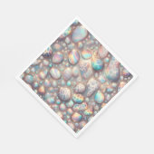 Opal Leopard Print Luxury Napkins Servet (Hoek)