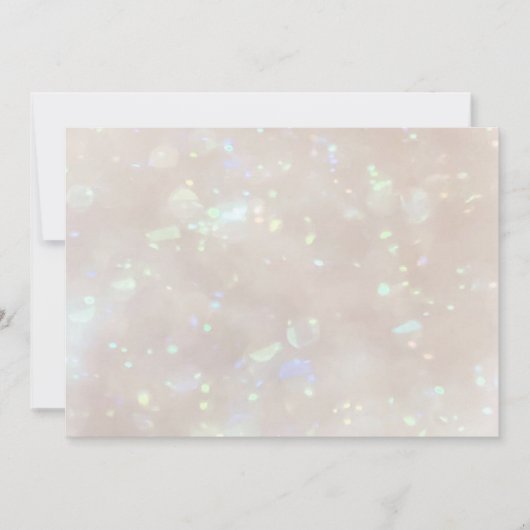 Opal & Light Blue Flat - Hartelijk dank Bedankkaart (Voorkant)