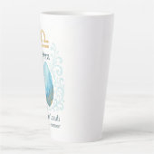 Opal Light: de steen van innerlijke vrede in oktob Latte Mok (Voorkant)