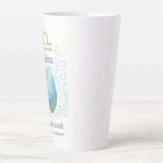 Opal Light: de steen van innerlijke vrede in oktob Latte Mok (Voorkant)