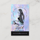 Opal Loctitian & Stylist Locs Beauty Salon Visitekaartje (Voorkant)