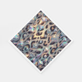 Opal Luipaardprint Luxe Servetten (Hoek)