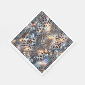 Opal Luipaardprint Luxe Servetten (Hoek)
