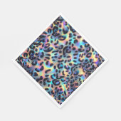 Opal Luipaardprint Luxe Servetten (Hoek)