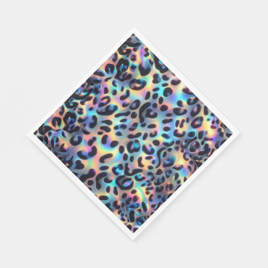 Opal Luipaardprint Luxe Servetten (Hoek)
