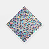 Opal Luipaardprint Luxe Servetten (Hoek)