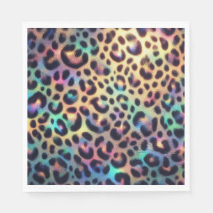 Opal Luipaardprint Luxe Servetten