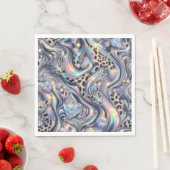 Opal Luipaardprint Luxe Servetten (Insitu)