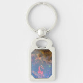 #Opal / Metalen Sleutelhanger (Voorkant)