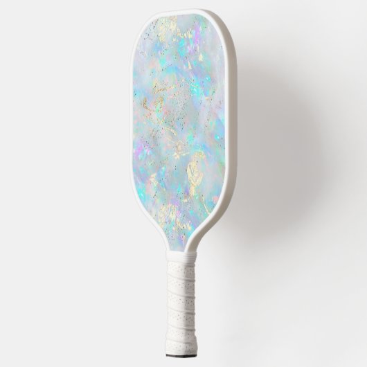opal minerale faux glitter pickleball paddle (Links)