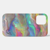 Opal Monogram Case-Mate iPhone Case (Achterkant (horizontaal))