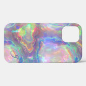 Opal Monogram Case-Mate iPhone Case (Achterkant (horizontaal))