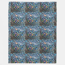 Opal Mozaïek1 Fleece Deken