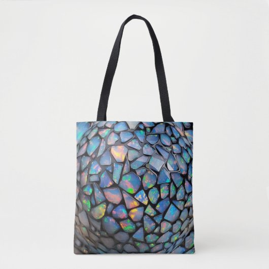 Opal Mozaïek1 Tote Bag (Voorkant)