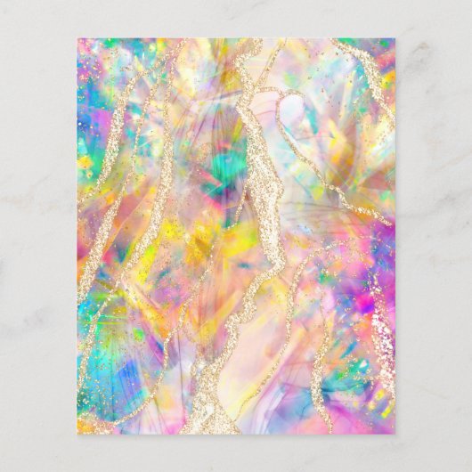 Opal ontwerp flyer (Achterkant)