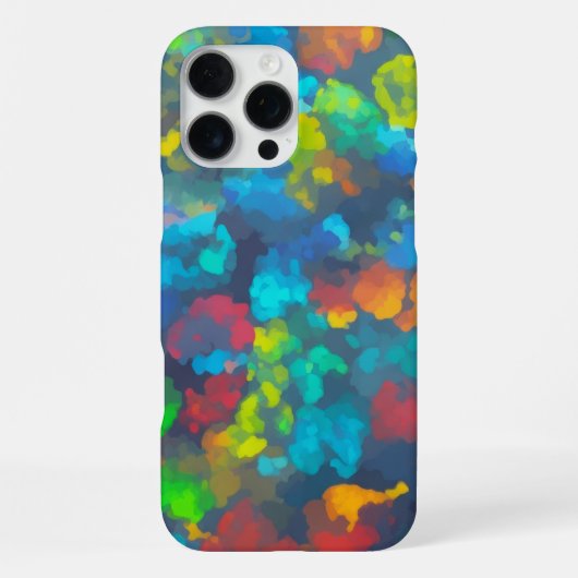 Opal Overall Blue Phone Case iPhone Hoesje (Achterkant)