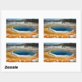 Opal Pool Rechthoekige Sticker (Vel)