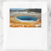 Opal Pool Rechthoekige Sticker (Tas)