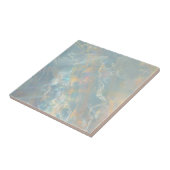 Opal print ceramic tile home decor tegeltje (Zijkant)