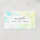 *~* OPAL QR Prism AP26 Crystal Etheral Rainbow Visitekaartje (Voorkant)