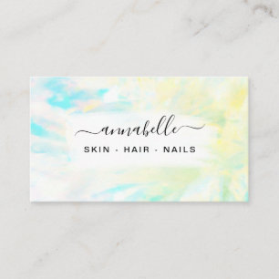 *~* OPAL QR Prism AP26 Crystal Etheral Rainbow Visitekaartje