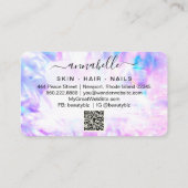 *~* OPAL QR-rism AP26 Crystal Rainbow Etheral Visitekaartje (Achterkant)