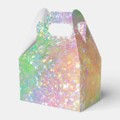 Opal Regenboog Glitter Favor Doos Bedankdoosjes (Achterkant)