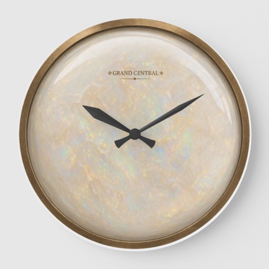 Opal replica voorzijde Grand Central kwarts Grote Klok (Voorkant)