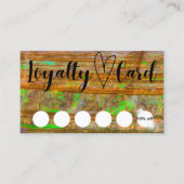 Opal Rock Layers Customer Loyalty Kaart Visitekaartje (Voorkant)