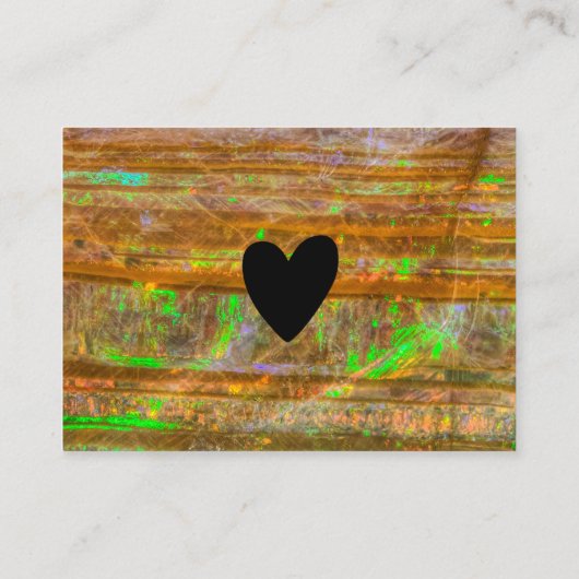 Opal Rock Layers Dank u Visitekaartje (Achterkant)