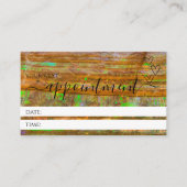 Opal Rock Layers Professionele Afspraakkaarten Afsprakenkaartje (Voorkant)