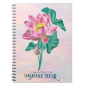 Opal Serene Pink Blossom | Freelance Counselor Notitieboek (Voorkant)