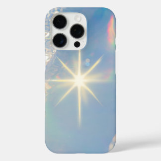 Opal & Silver Luminescent - Shiny Purple Blue Gems iPhone 16 Pro Hoesje