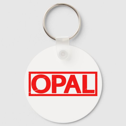 Opal Stamp Sleutelhanger (Voorkant)