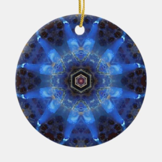 Opal Star Mandala Ornament (Voorkant)