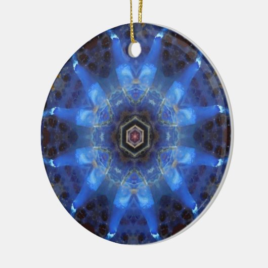 Opal Star Mandala Ornament (Links)
