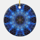 Opal Star Mandala Ornament (Achterkant)
