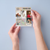 Opal Steen Foto Zakelijke Marketing Flyer (Hand)