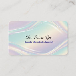 Opal stijl minimaal lay-out ontwerp sjabloon visitekaartje